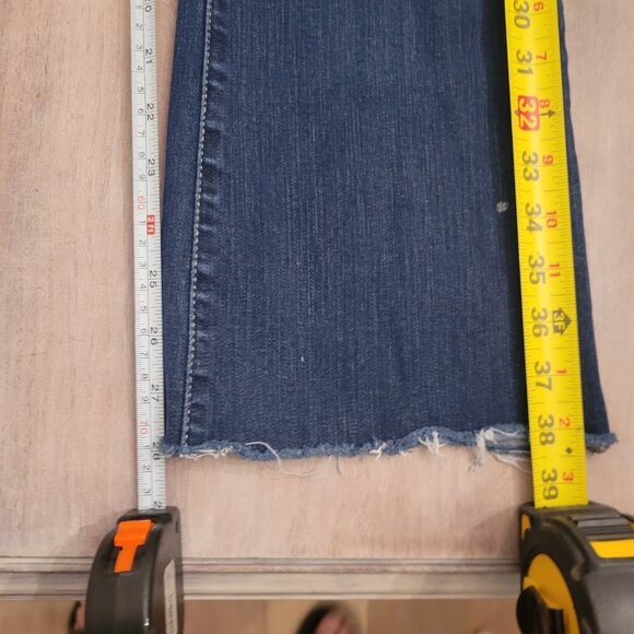 Rock & Republic Denim Women's Kasandra Bootcut Jeans Size 14 Raw Hem - Picture 11 of 13